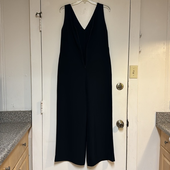 EVERLANE The Triacetate Belted Jumpsuit Black Sz 6 NWT - Picture 15 of 15